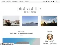 Sites similar to pintsoflife.com