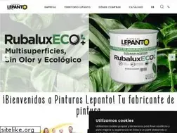Sites similar to pinturaslepanto.com
