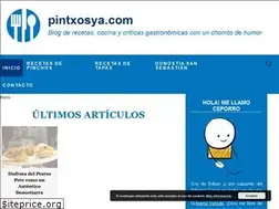 Sites similar to pintxosya.com