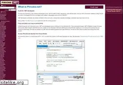 Sites similar to pinvoke.net