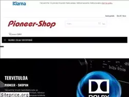 Sites similar to pioneer-shop.fi