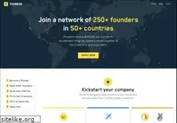 Sites similar to pioneer.app