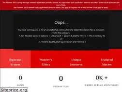 Sites similar to pioneeracademics.com