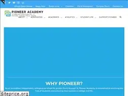Sites similar to pioneeracademy.org