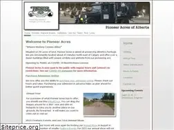 Sites similar to pioneeracres.ab.ca