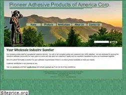 Sites similar to pioneeradhesive.com