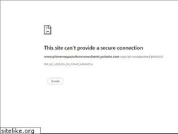 Sites similar to pioneeraquacultureconsultants.yolasite.com