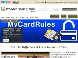 Sites similar to pioneerbankandtrust.com