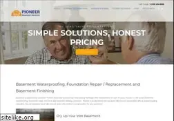 Sites similar to pioneerbasementsolutions.com