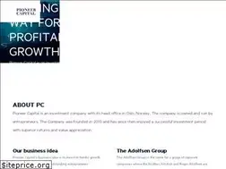 Sites similar to pioneercapital.no