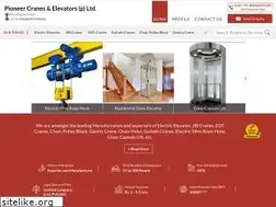 Sites similar to pioneercranes.co.in