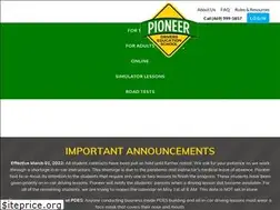 Sites similar to pioneerdriverseducation.com