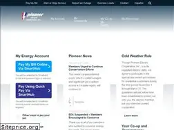 Sites similar to pioneerelectric.coop