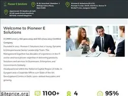Sites similar to pioneeresolutions.in