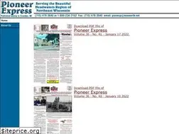 Sites similar to pioneerexpresscrandon.com