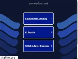 Sites similar to pioneerfarm.net