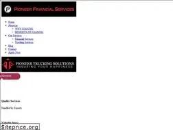 Sites similar to pioneerfinancialservices.ca