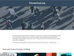 Sites similar to pioneerfund.org