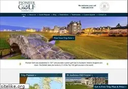 Sites similar to pioneergolf.com