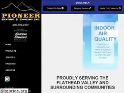 Sites similar to pioneerhvacmt.com