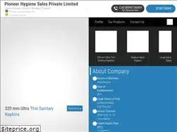 Sites similar to pioneerhygienesales.in