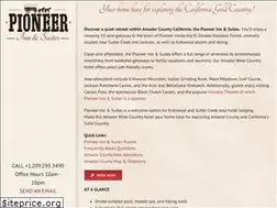 Sites similar to pioneerinncalifornia.com