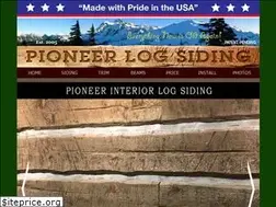 Sites similar to pioneerlogsiding.com