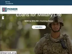 Sites similar to pioneermilitaryloans.com