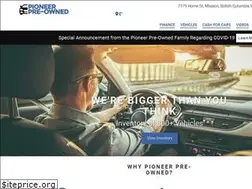 Sites similar to pioneerpreowned.com