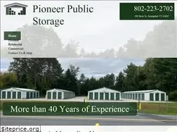Sites similar to pioneerpublicstorage.com
