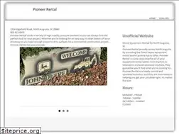 Sites similar to pioneerrentalsc.com