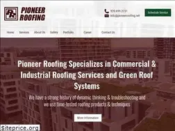 Sites similar to pioneerroofing.net
