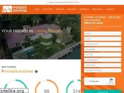 Sites similar to pioneerroofingcompany.com