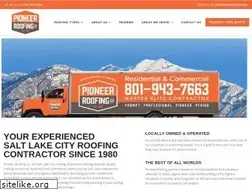 Sites similar to pioneerroofingutah.com