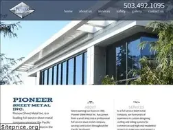 Sites similar to pioneersheetmetalinc.com