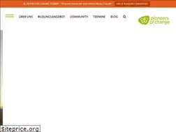 Sites similar to pioneersofchange.at