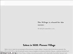 Sites similar to pioneervillagesalem.org