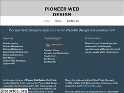 Sites similar to pioneerwebdesign.net