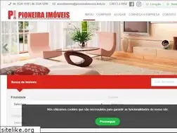 Sites similar to pioneiraimoveis.imb.br