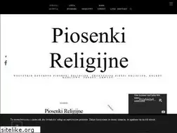 Sites similar to piosenkireligijne.pl