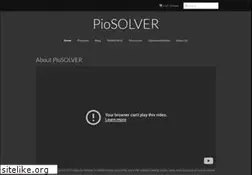 Sites similar to piosolver.com
