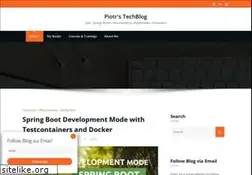 Sites similar to piotrminkowski.com