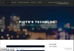 Sites similar to piotrminkowski.wordpress.com