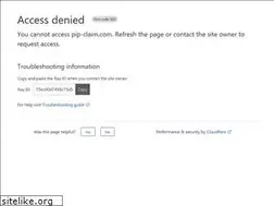 Sites similar to pip-claim.com