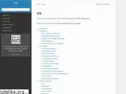 Sites similar to pip-python3.readthedocs.io