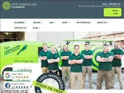 Sites similar to pipeperfection.com.au