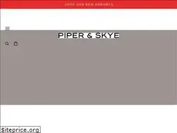 Sites similar to piperandskye.com