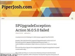 Sites similar to piperjosh.com