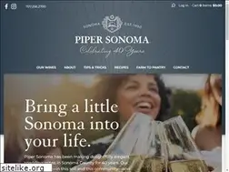 Sites similar to pipersonoma.com