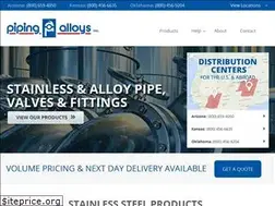 Sites similar to pipingalloys.com